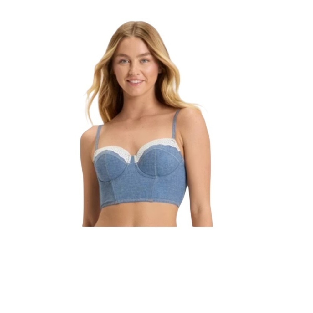 ❤️3/$15 NWT Colsie Dark Blue Bralette Size XS